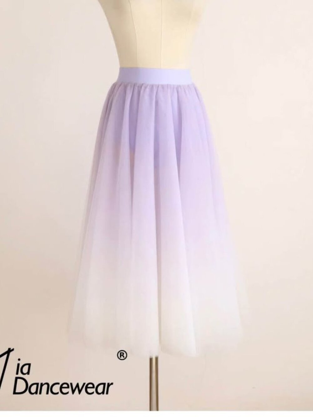 Mia dance wear ombré romantic ballet skirt size adult medium